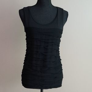 Ann Taylor - Black Sleevless Top